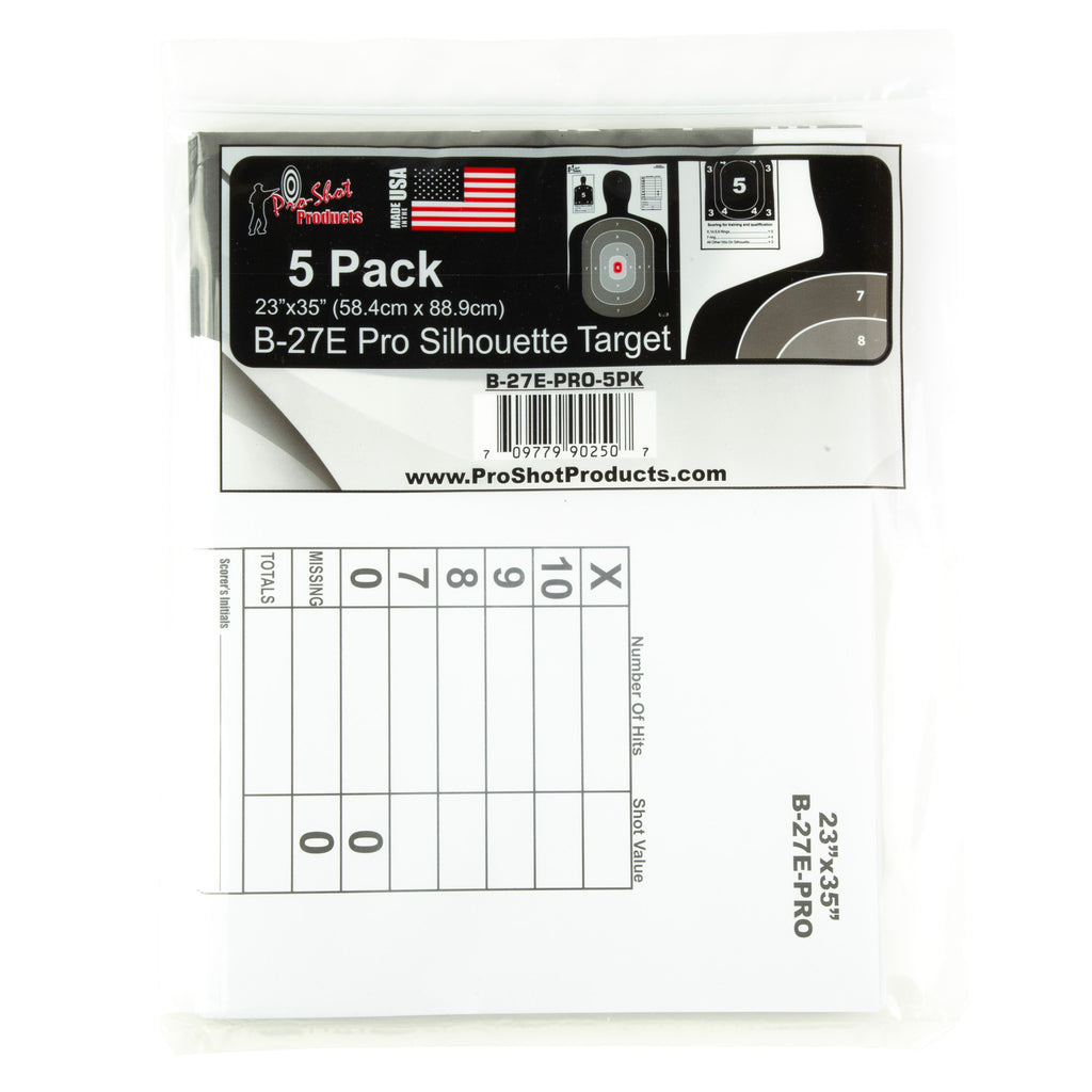 PROSHOT 23X35 B27 SILH 5PK