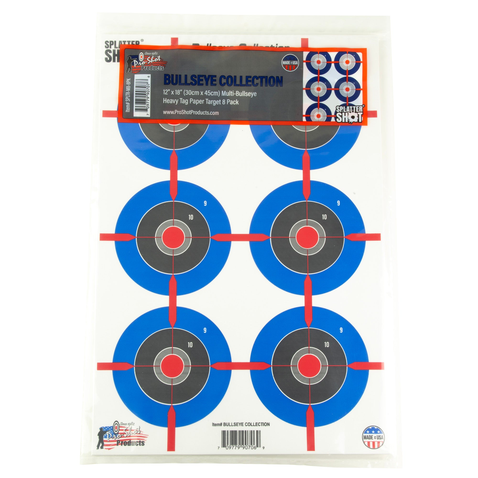 PROSHOT SPLTR MB 12X18 TP 8PK