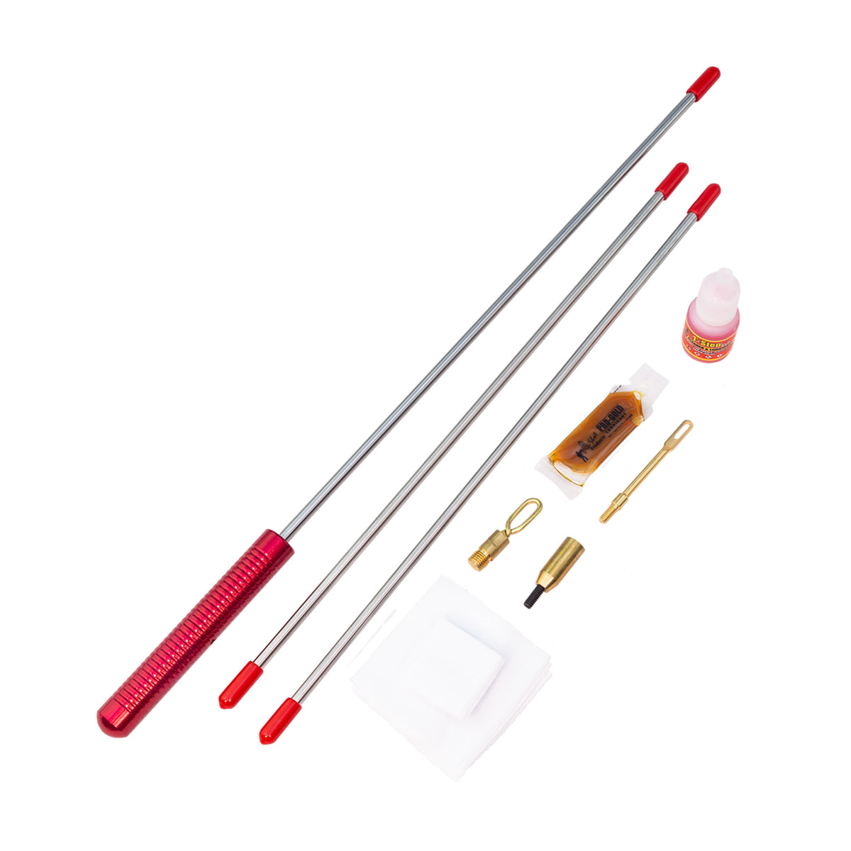 PRO-SHOT CLNG KIT 36 ROD 3PC 22CAL+