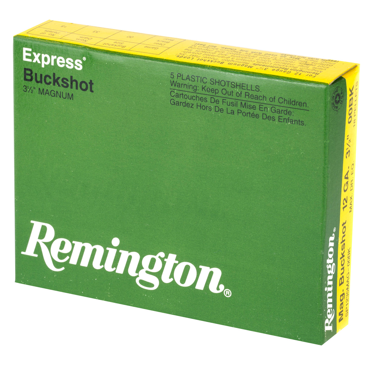 REM EXP MAG 12GA 3.5 00 BCK 5/250