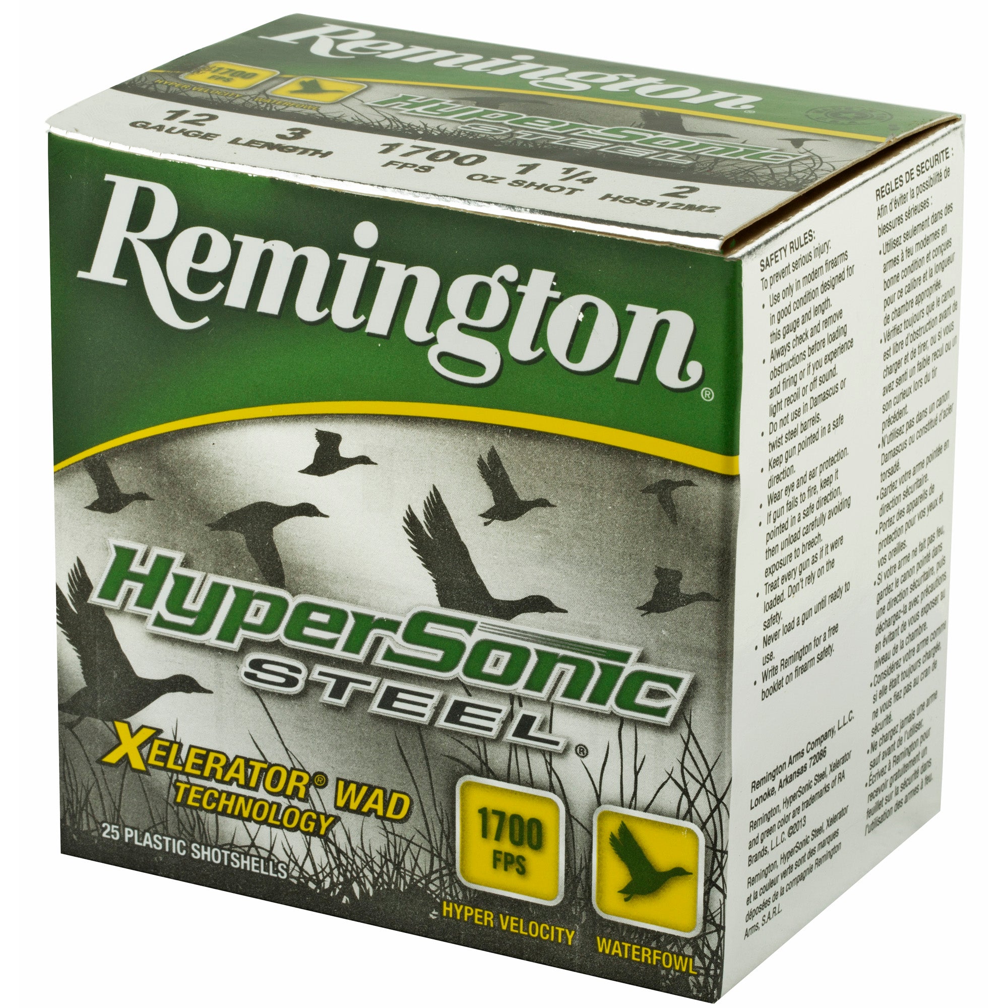 REM HYPSNC STL 12GA 3 #2 25/250