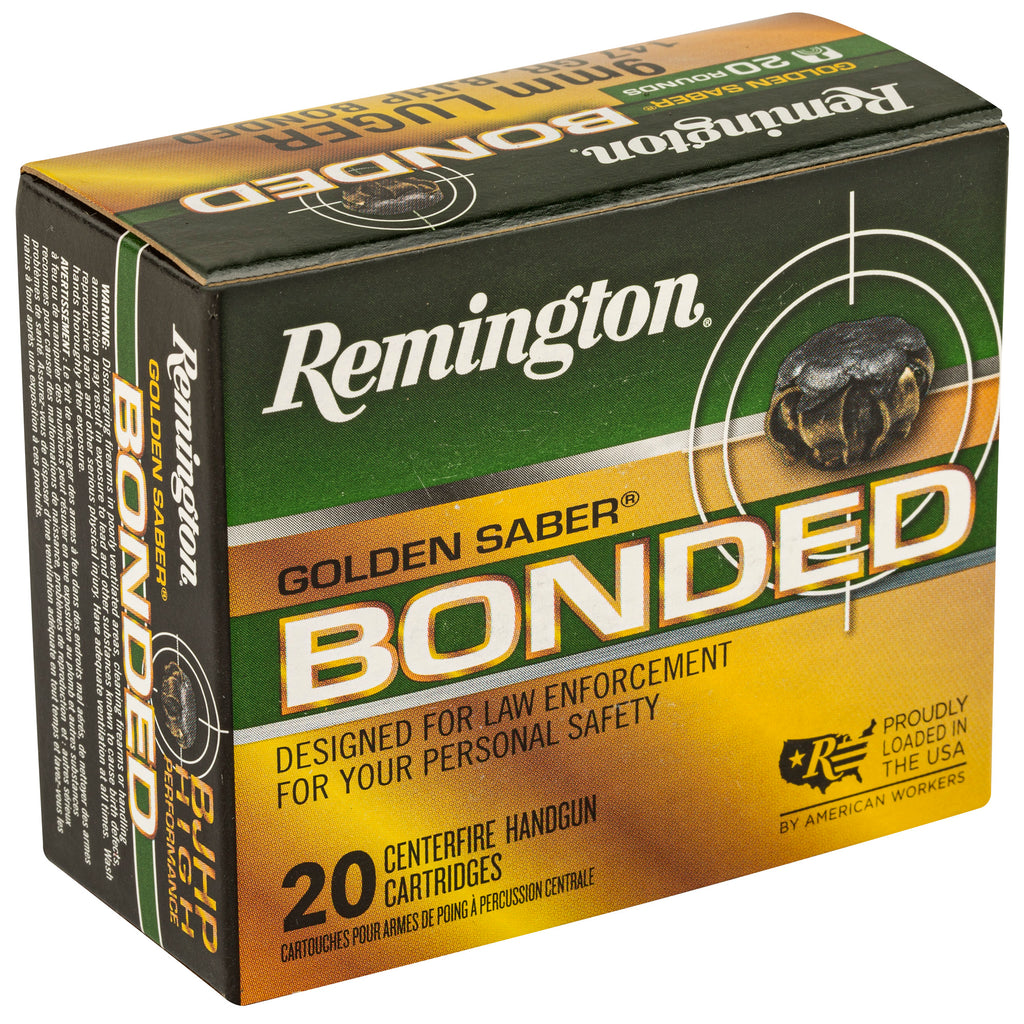 REM GOLDEN SBR 9MM 147GR 20/500