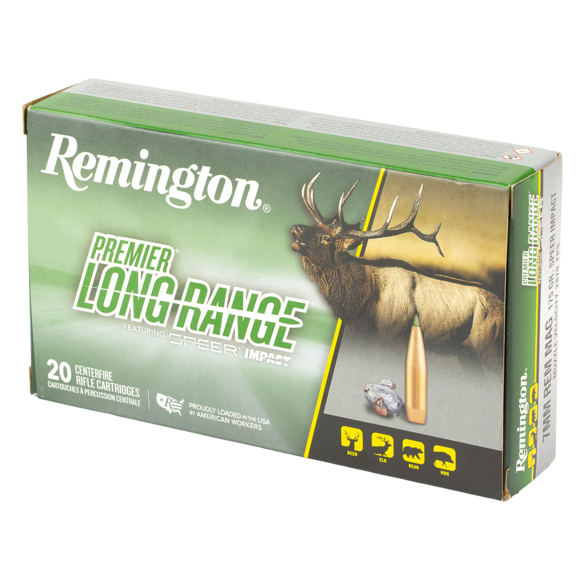 REM SPEER IMPCT 7MM MAG 175GR 20/200