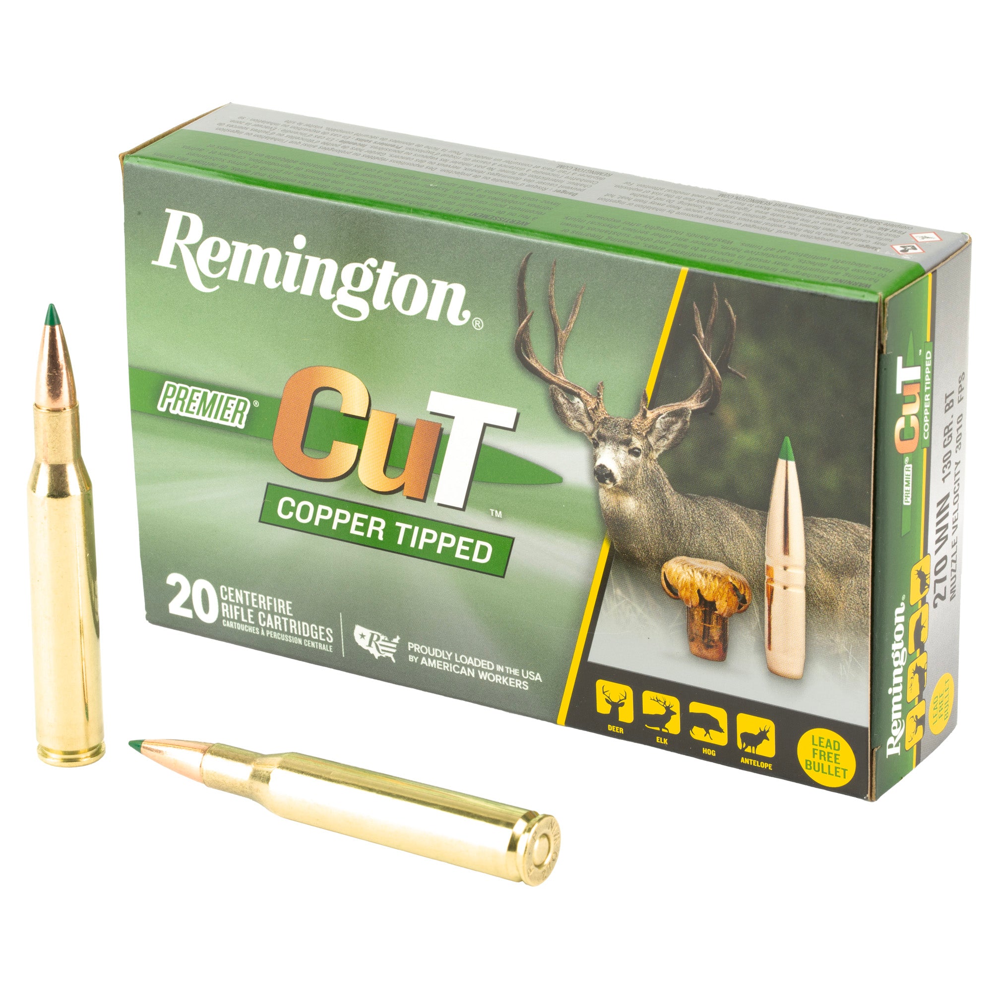 REM PRMRCUT 270WIN 130GR 20/200