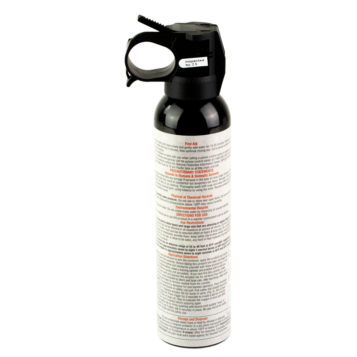 SABRE 9.2OZ BEAR/MNT LION SPRAY BLK
