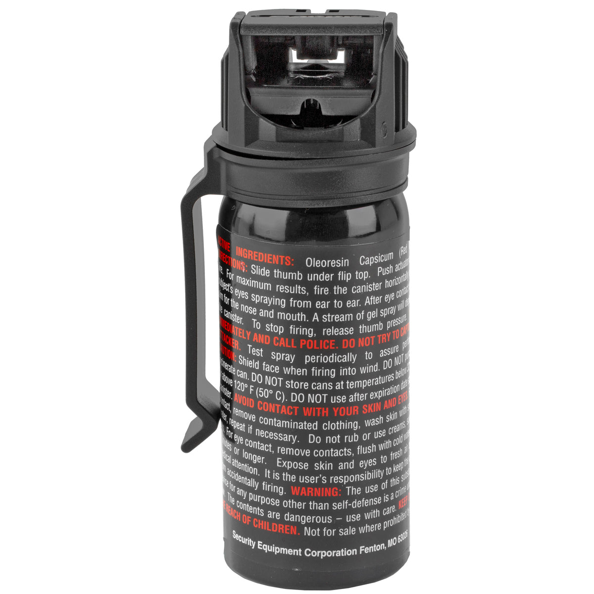SABRE CROSSFIRE PPPR GEL W/CLP 1.8OZ