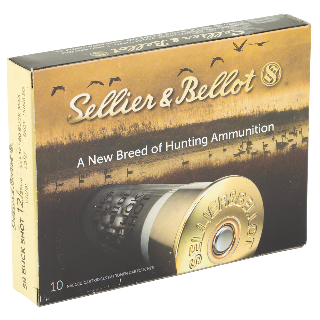 S&B 12GA 2.75 1.25OZ 00 12PEL 10/250