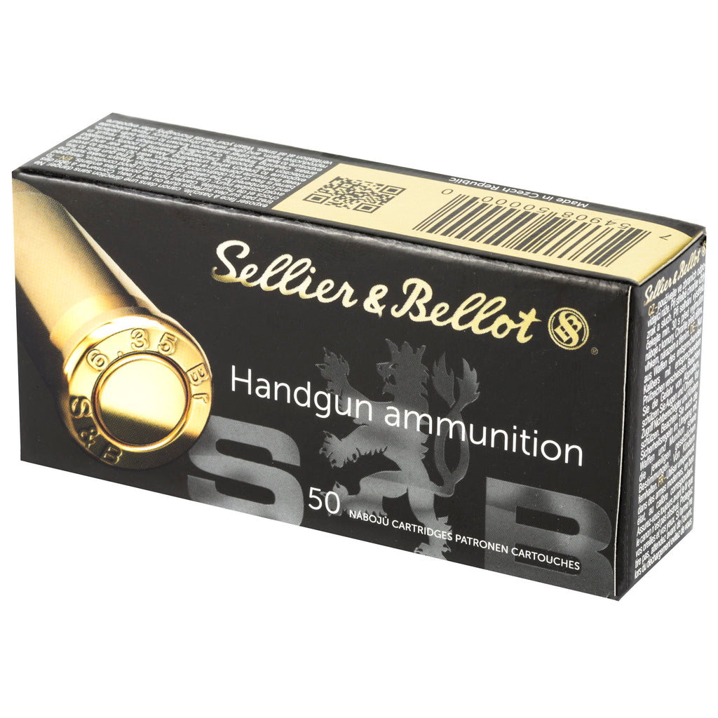 S&B 25ACP 50GR FMJ 50/2000