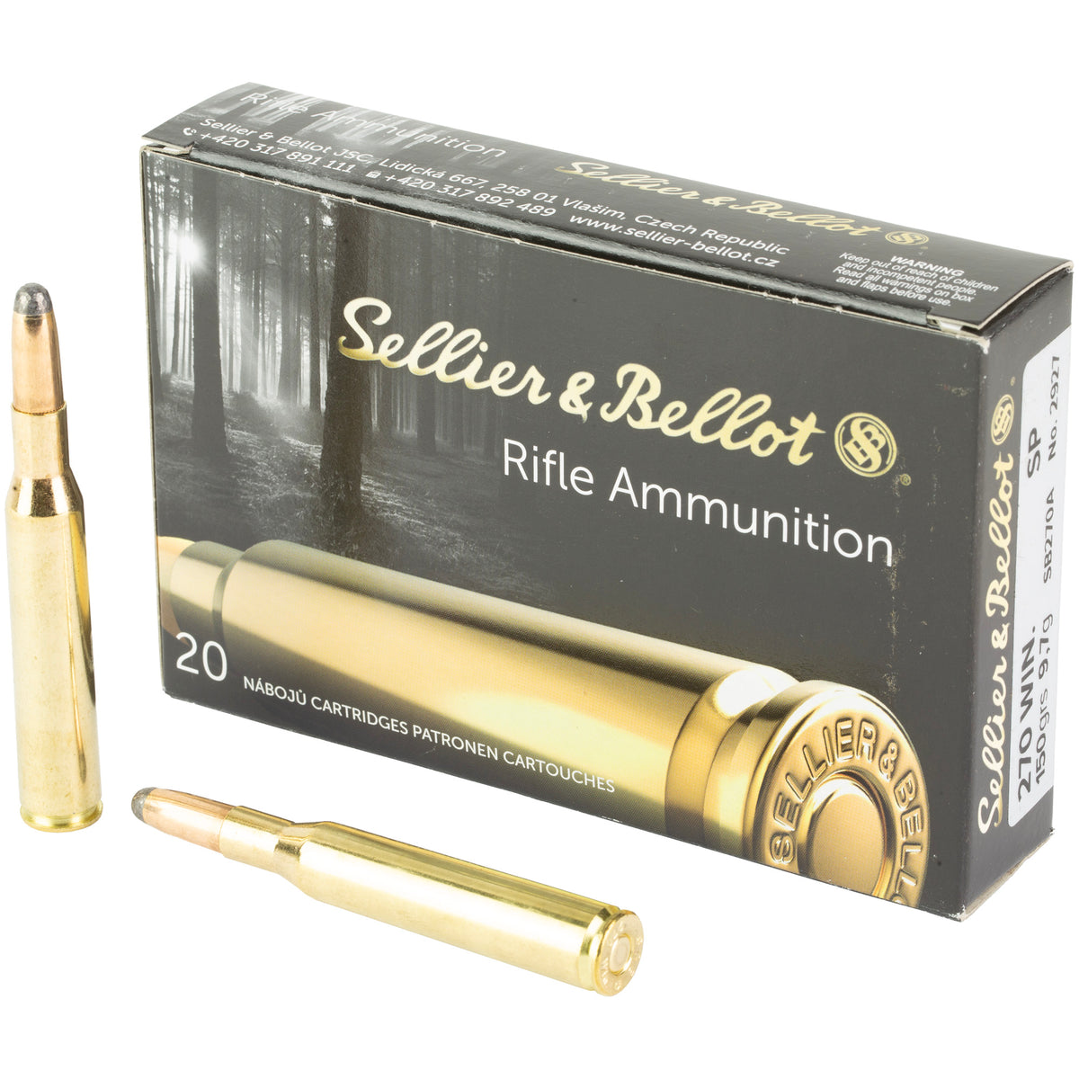 S&B 270WIN 150GR SP 20/400