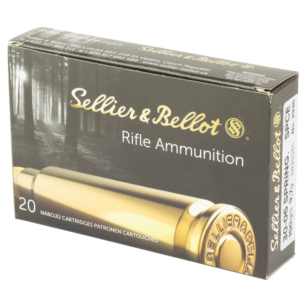 S&B 30-06 150GR SPCE 20/400