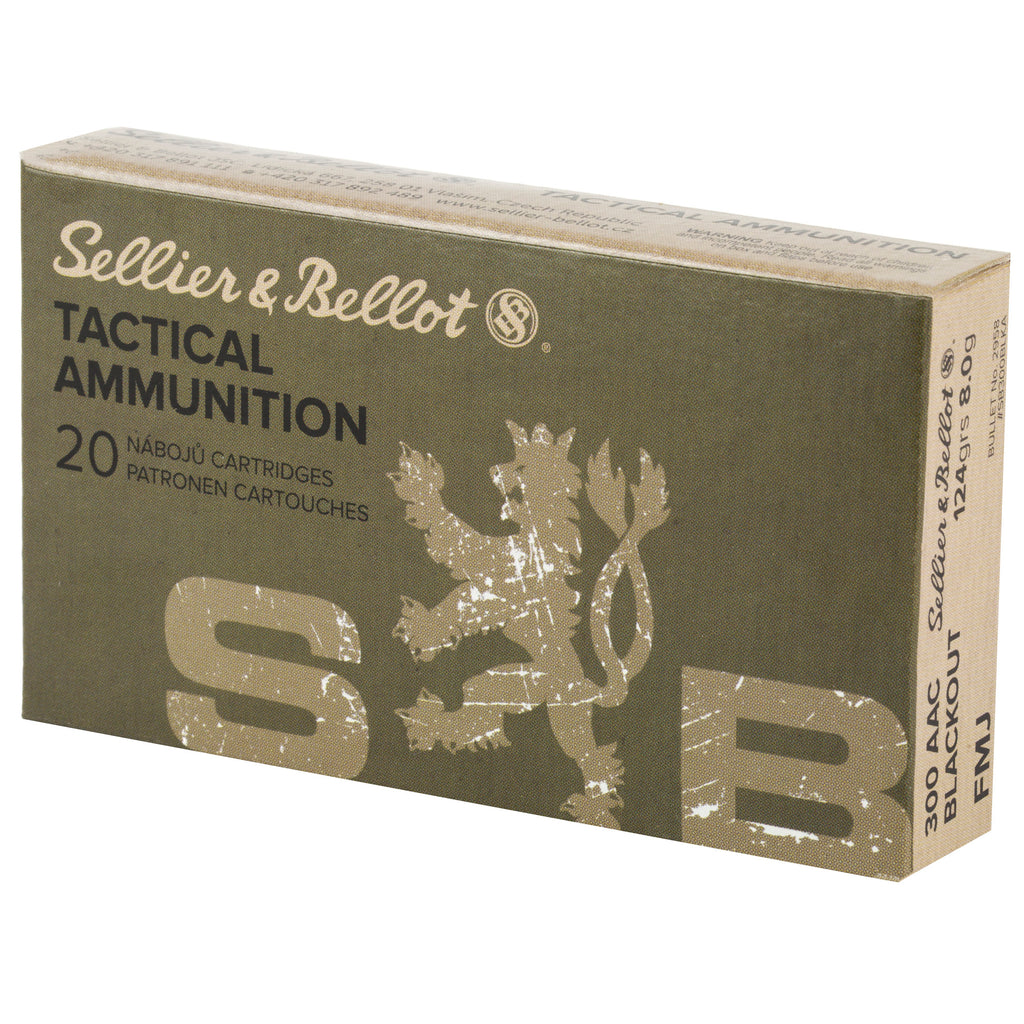 S&B 300BLK 124GR FMJ 20/1000
