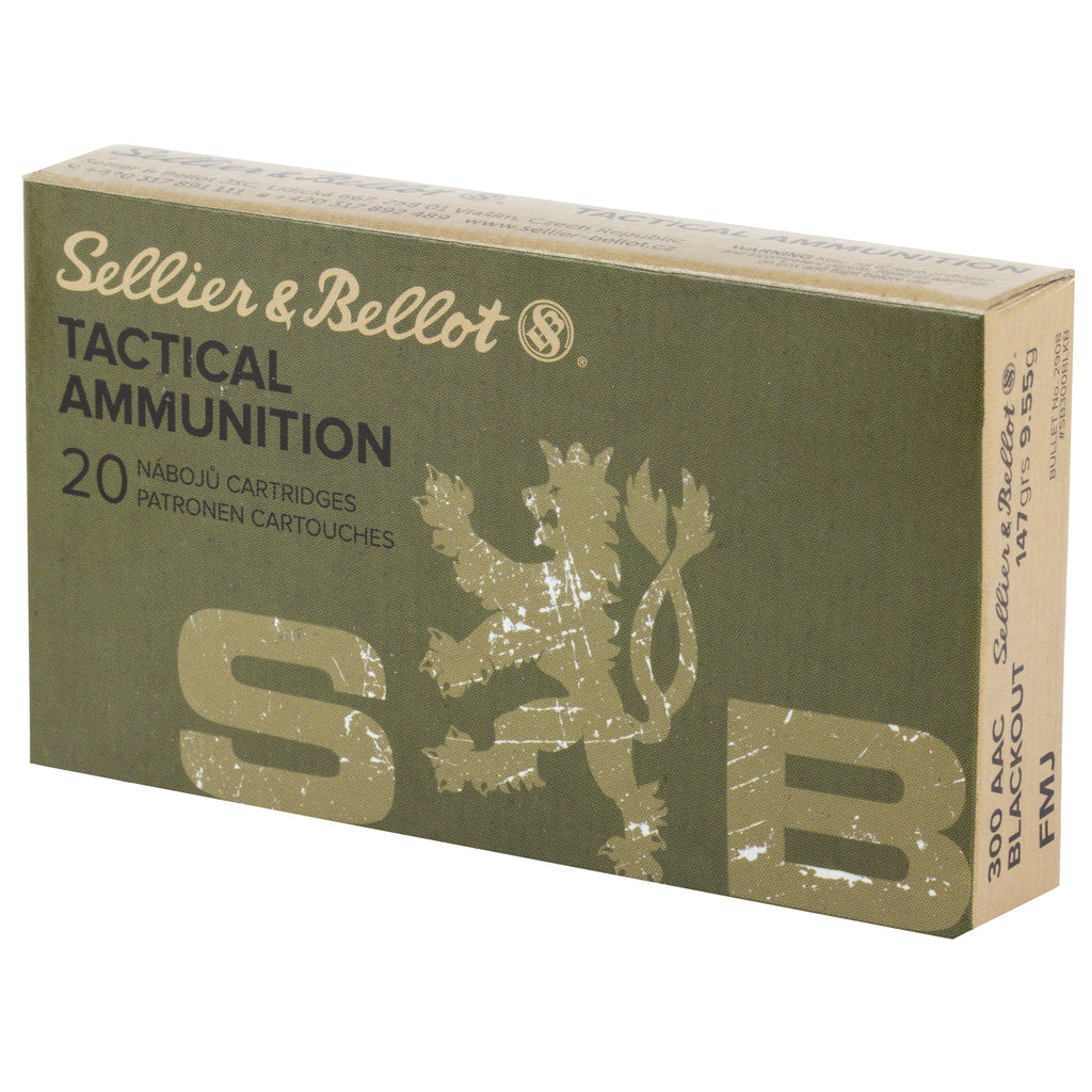 S&B 300BLK 147GR FMJ 20/1000