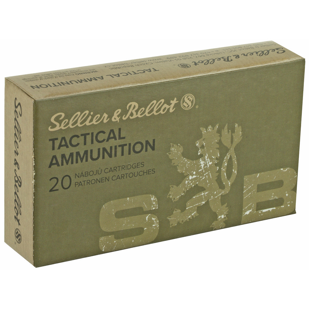 S&B 308WIN 147GR FMJ 20/500