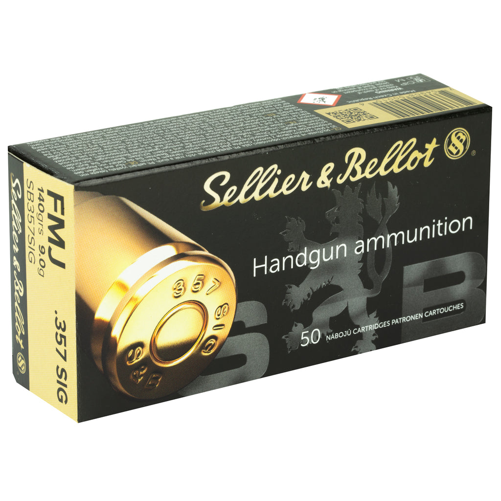 S&B 357SIG 140GR FMJ 50/1000