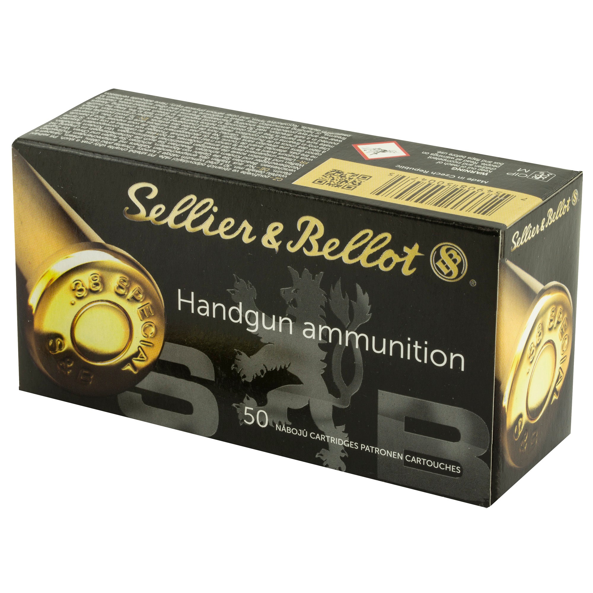 S&B 38SPL 158GR SP 50/1000