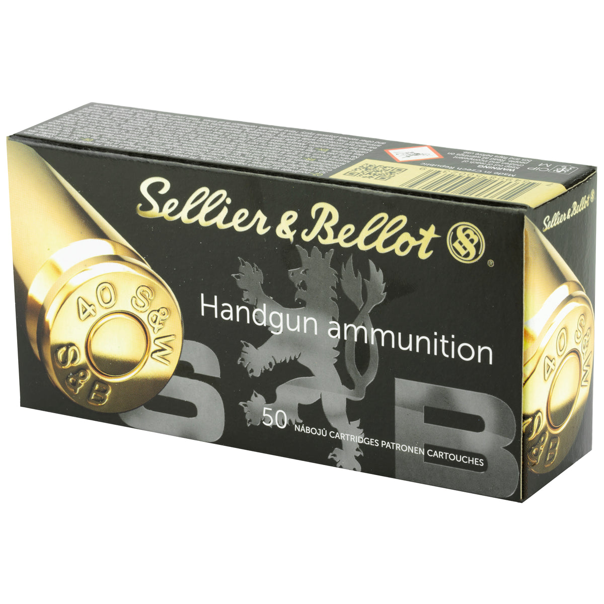 S&B 40SW 180GR FMJ 50/1000