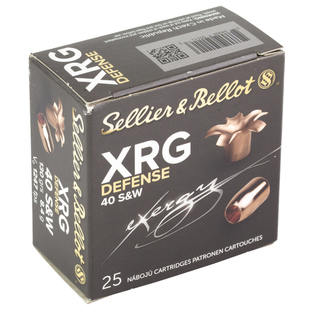 S&B 40 S&W 130GR XRG 25/1000