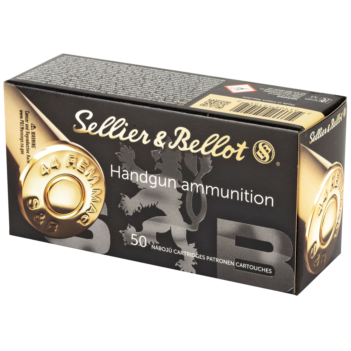 S&B 44REM MAG 240GR SJHP 50/600