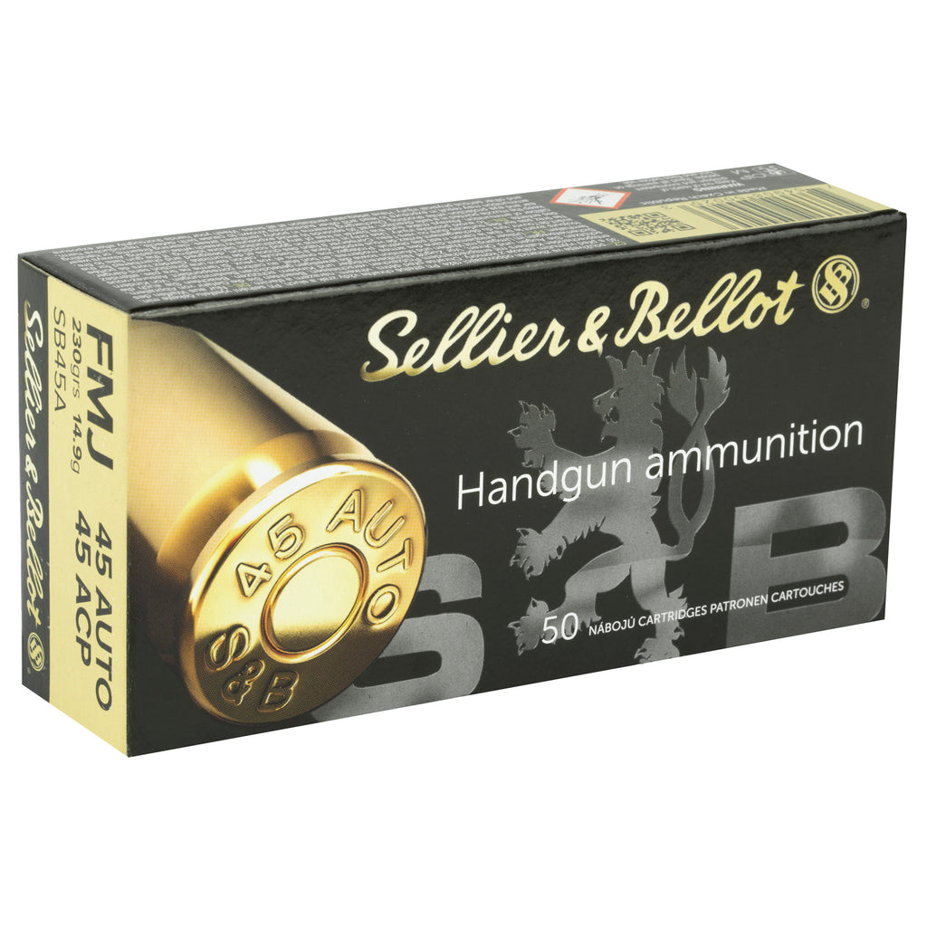 S&B 45ACP 230GR FMJ 50/1000
