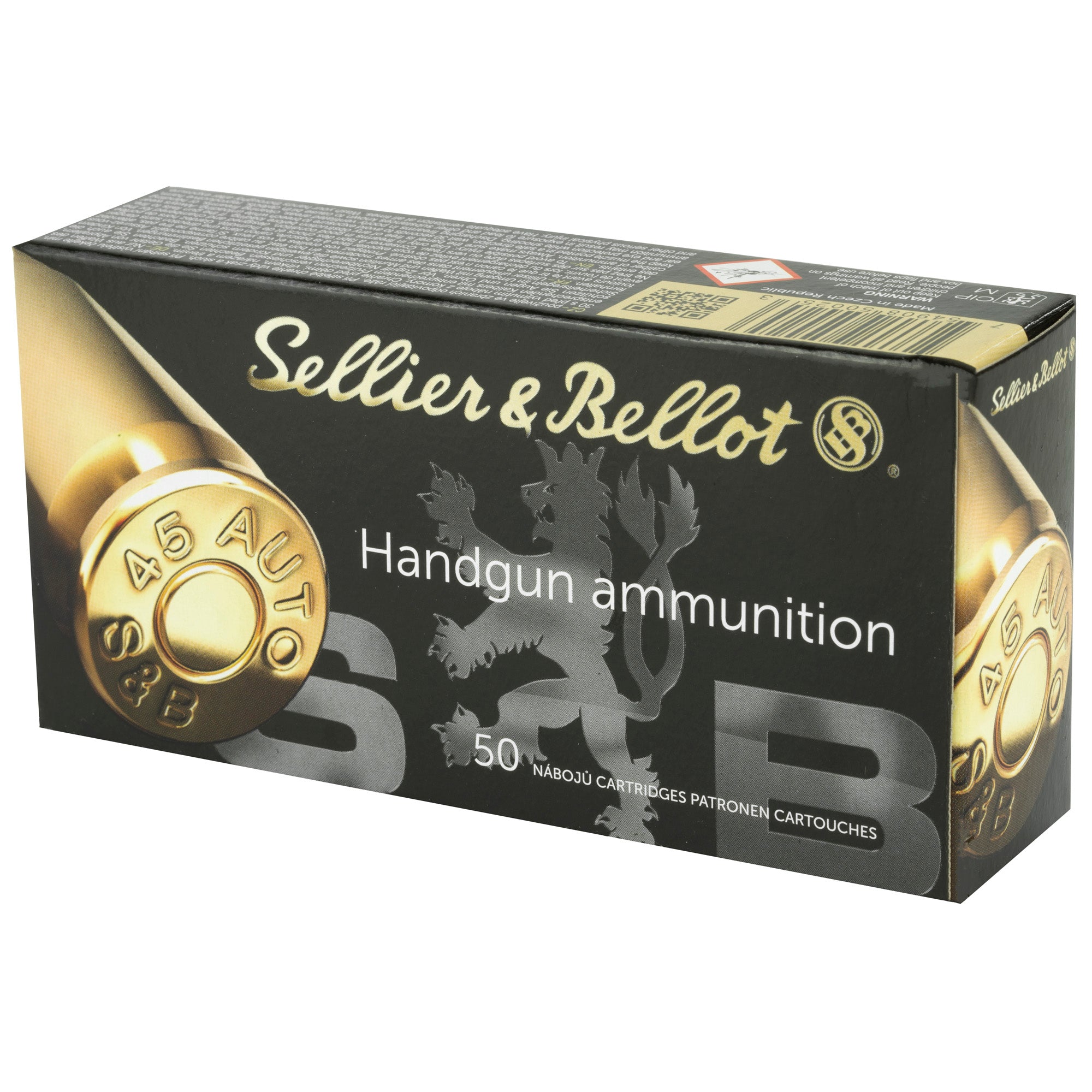 S&B 45ACP 230GR FMJ 50/1000