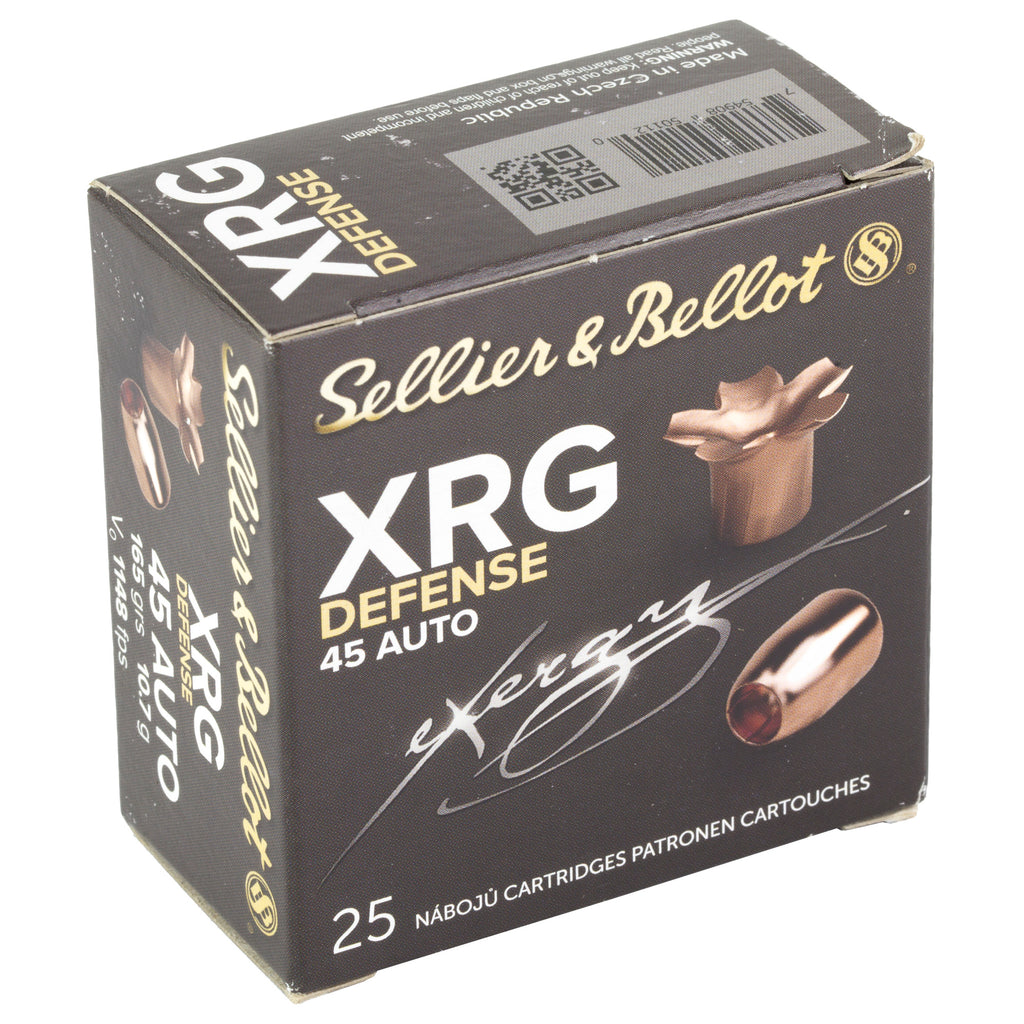 S&B 45ACP 165GR XRG 25/1000
