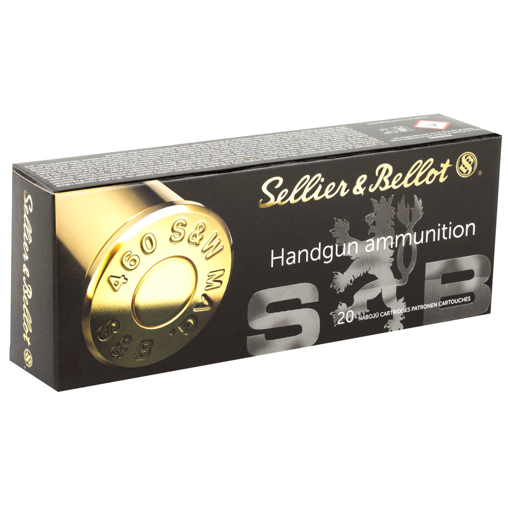 S&B 460SW 255GR JHP 20/240