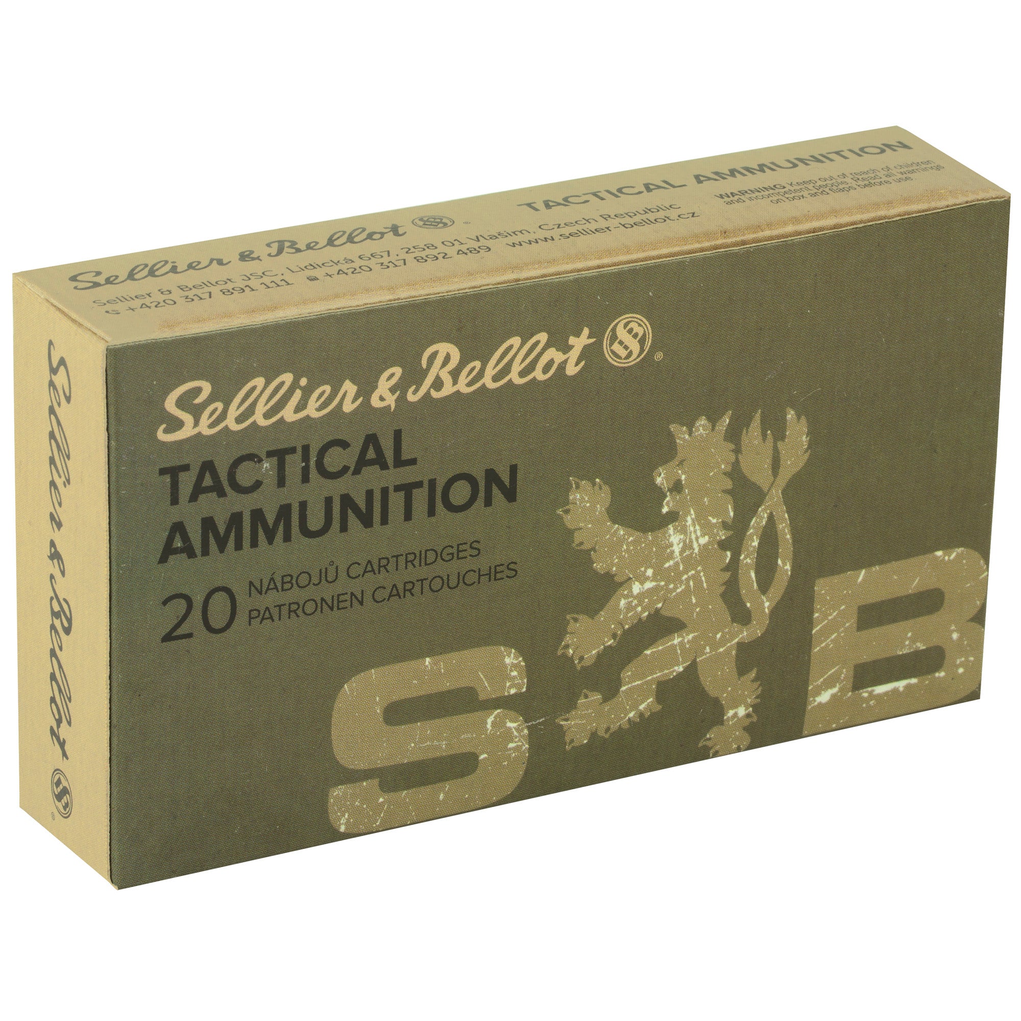 S&B 6.5CM 140GR FMJ 20/500
