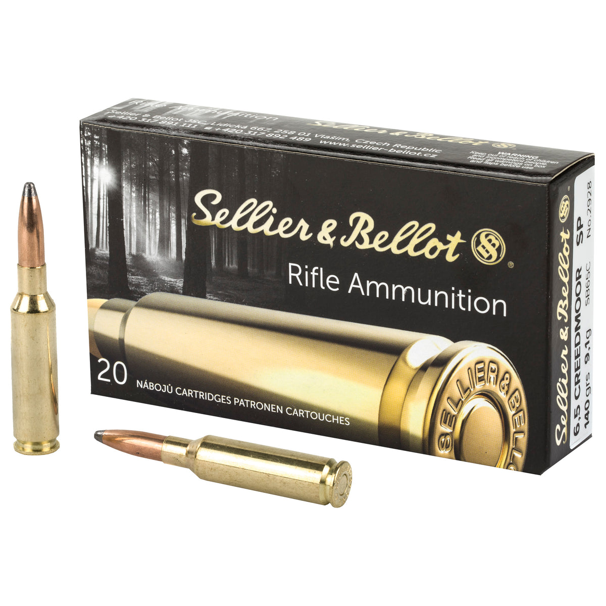 S&B 6.5CM 140GR SP 20/500