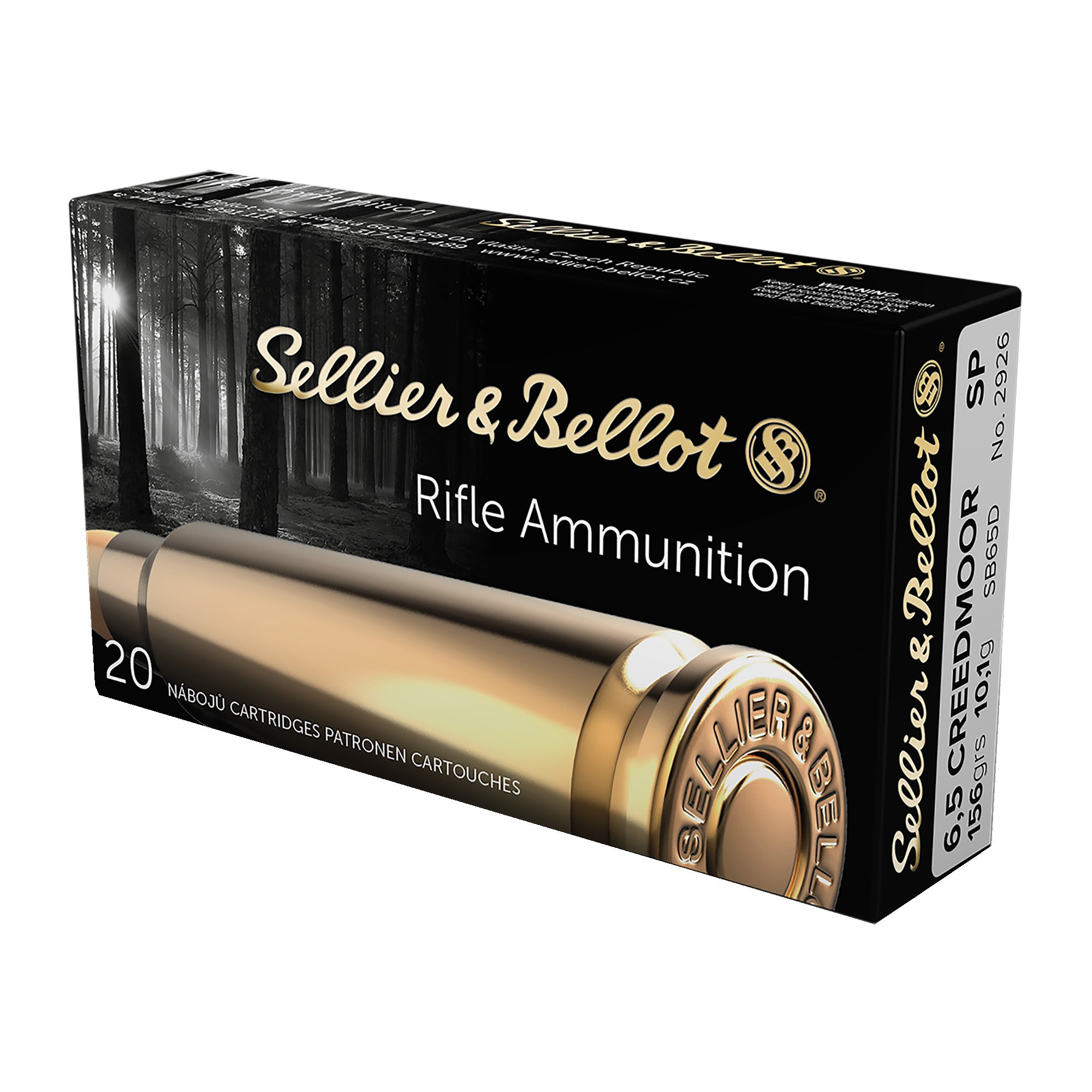 S&B 6.5CM 156GR SP 20/500