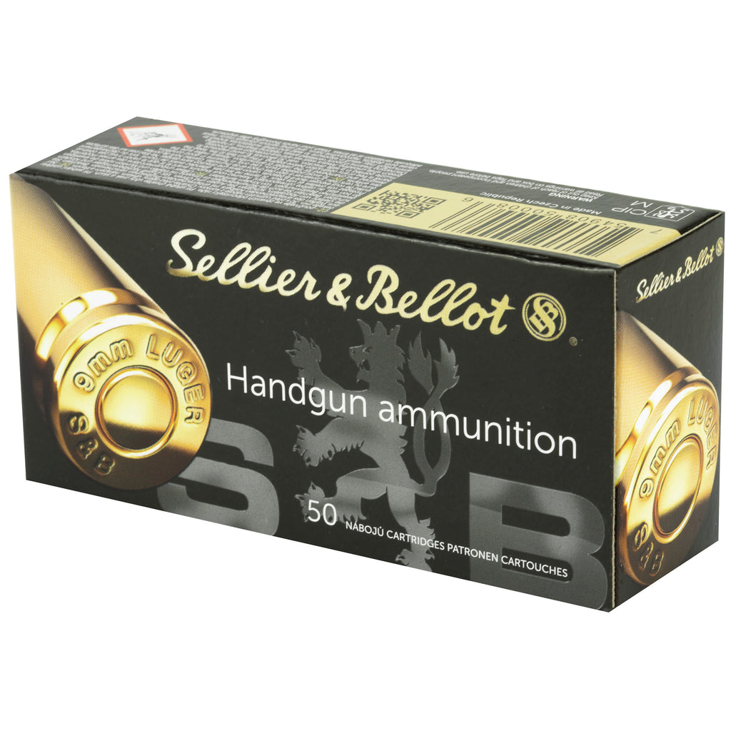 S&B 9MM 115GR FMJ 50/1000