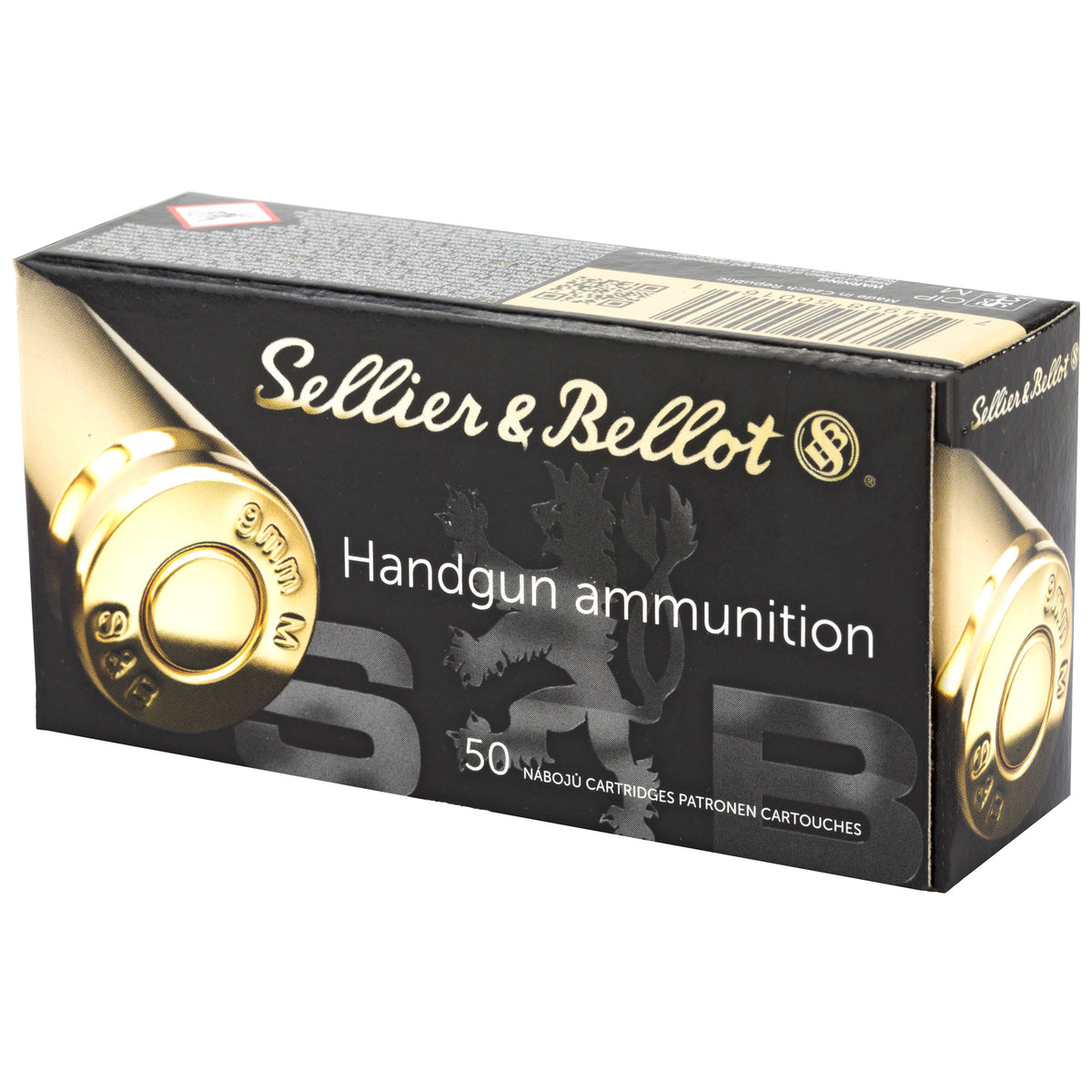 S&B 9MM MAKAROV 95GR FMJ 50/1000