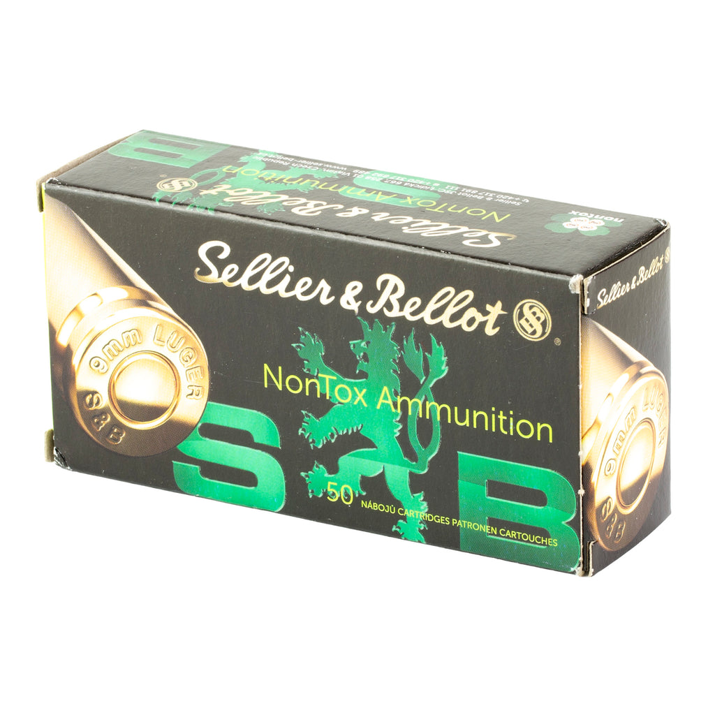 S&B NON TOX 9MM 124GR TFMJ 50/1000