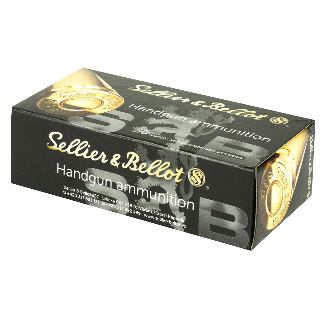 S&B 9MM SUBSONIC 150GR FMJ 50/1000
