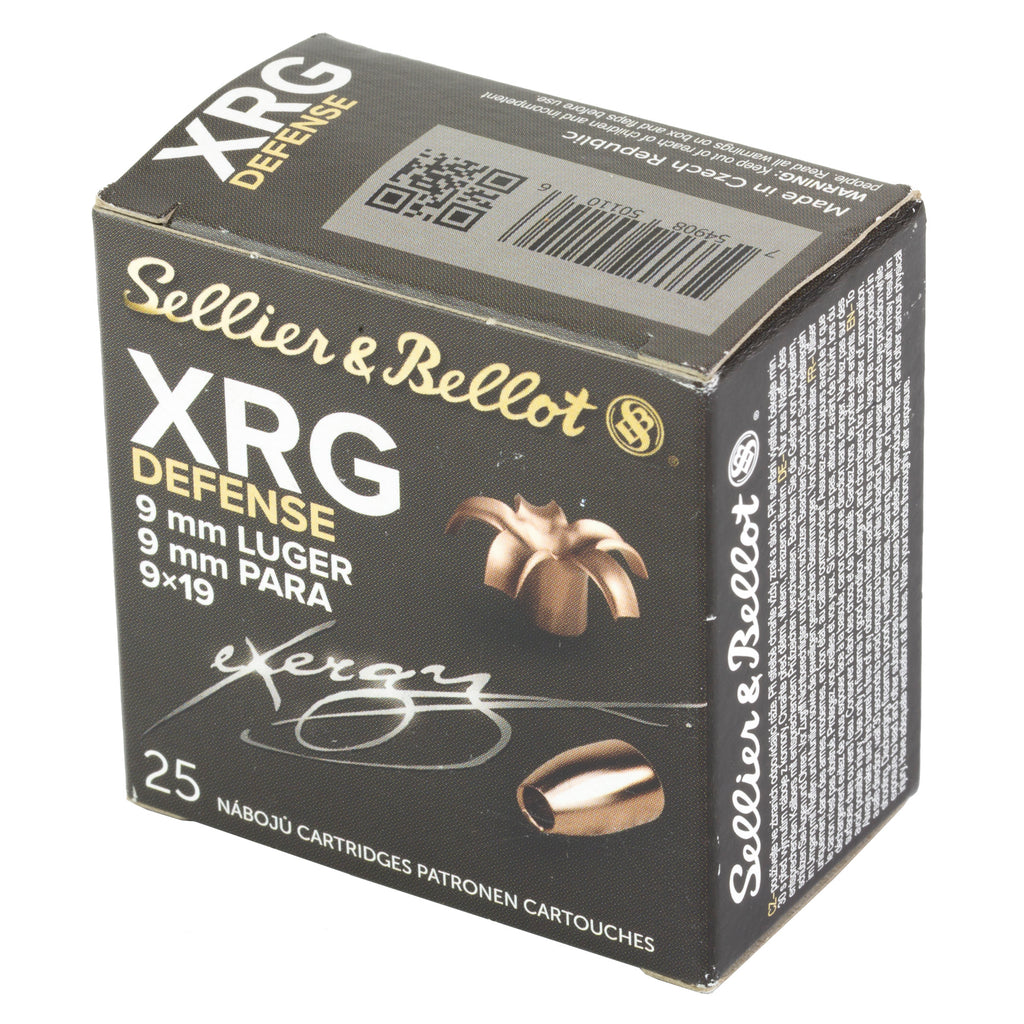 S&B 9MM 100GR XRG 25/1000