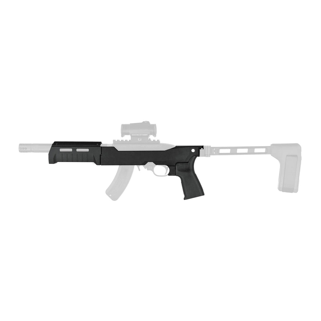 SB TACT TKDWN CHASSIS FOR 10/22 BLK