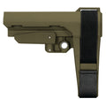 SB TACT SBA3 AR PSTL BRACE 5 POS ODG