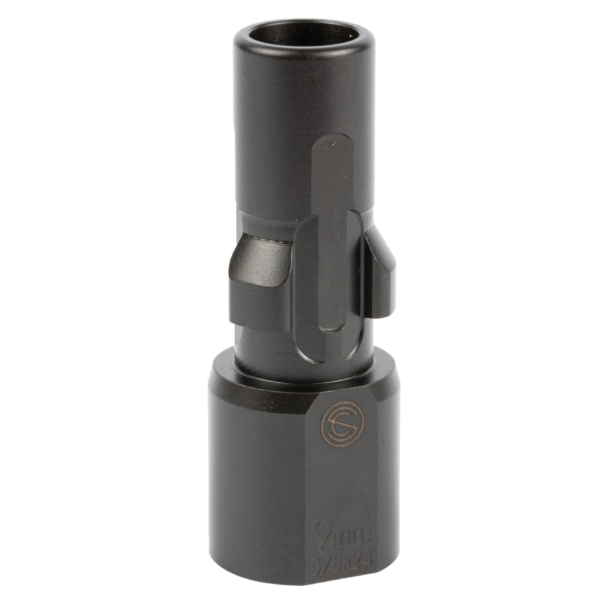 SCO 3LUG MUZZLE DEVICE 9MM 1/2X28