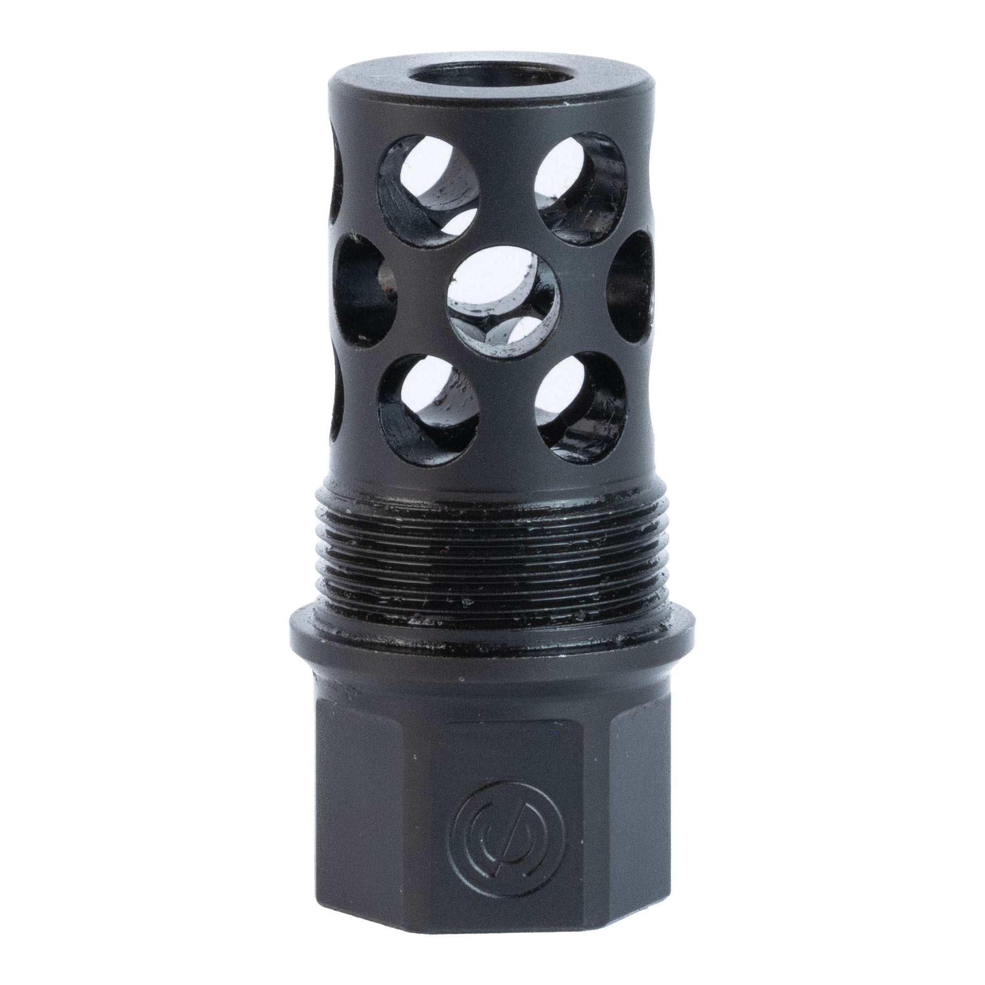 SCO THRD OVR MZZL BRK 5/8X24 .30 CAL