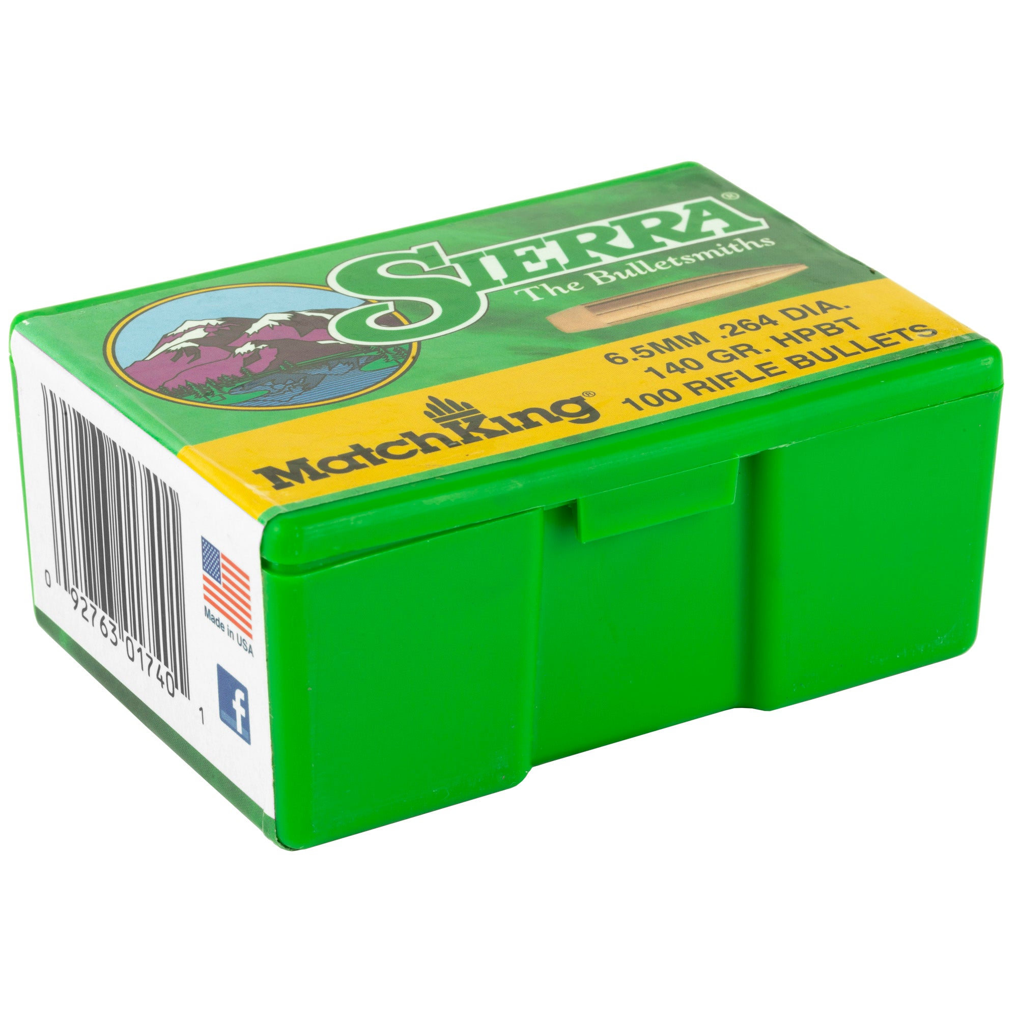 SIERRA MATCHKING .264 140GR 100CT