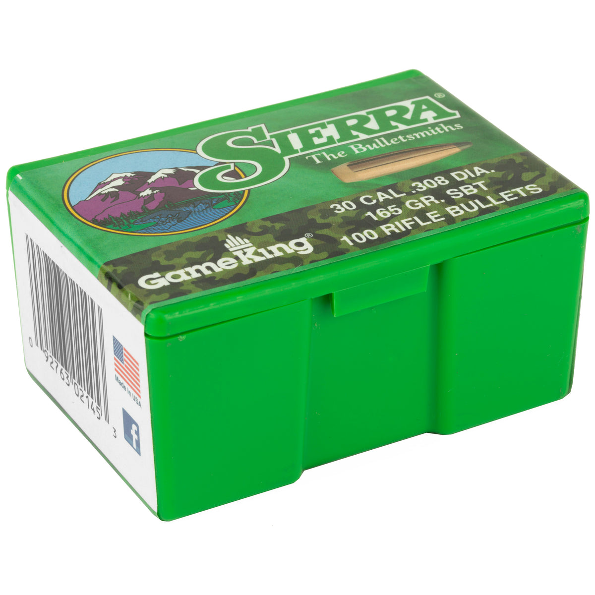 SIERRA GAMEKING .308 165GR 100CT