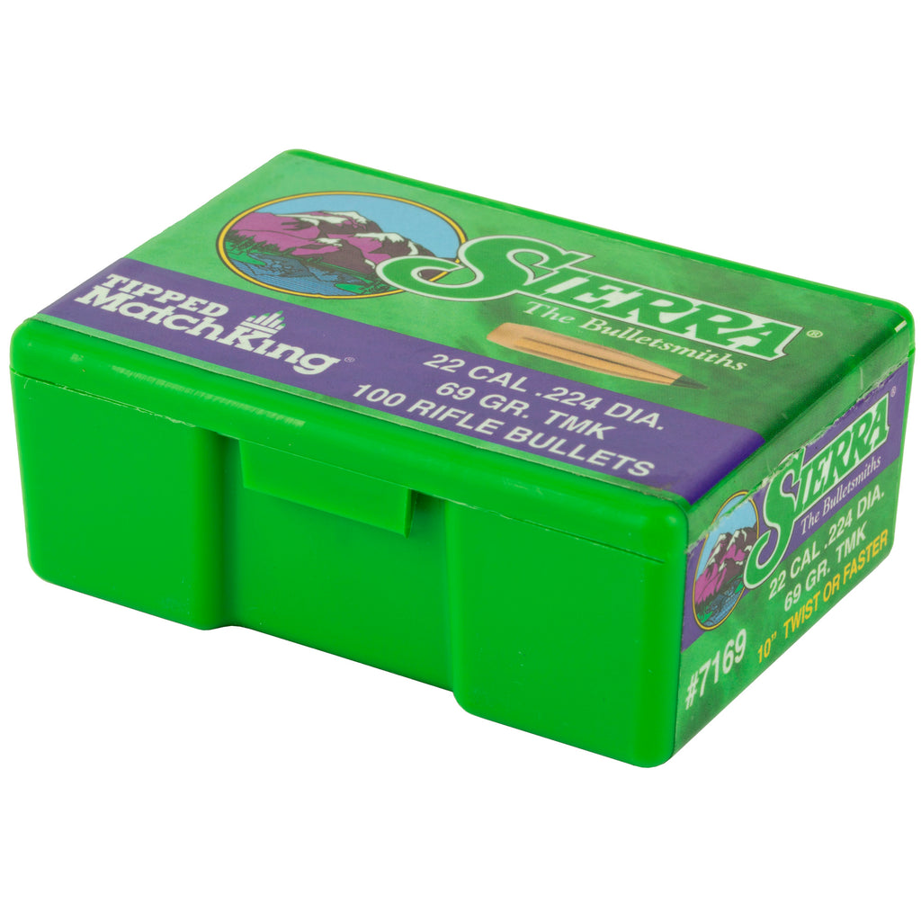 SIERRA TIPPED MK .224 69GR 100CT