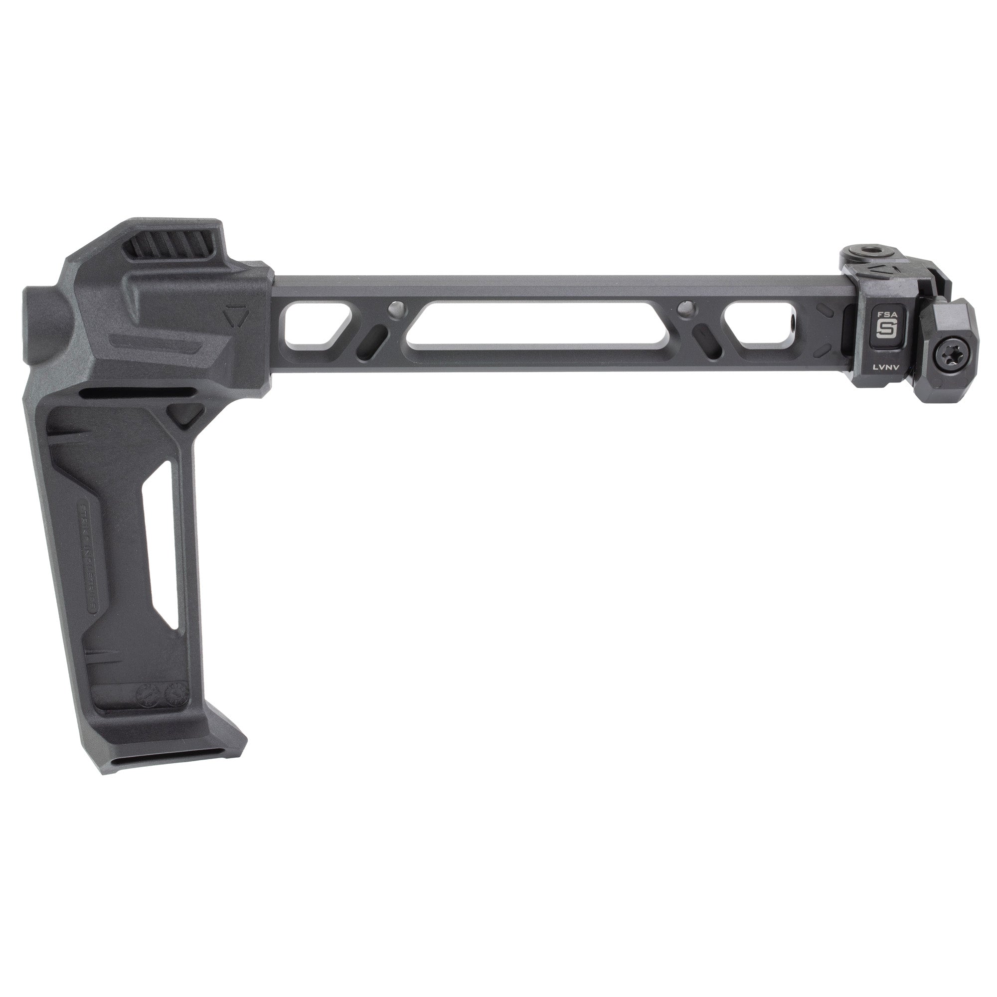 STRIKE FSA SINGLE FOLDING BRACE BLK