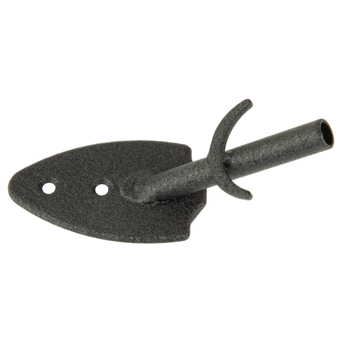 SKULL HOOKER FLUSH WALL MOUNT BLK