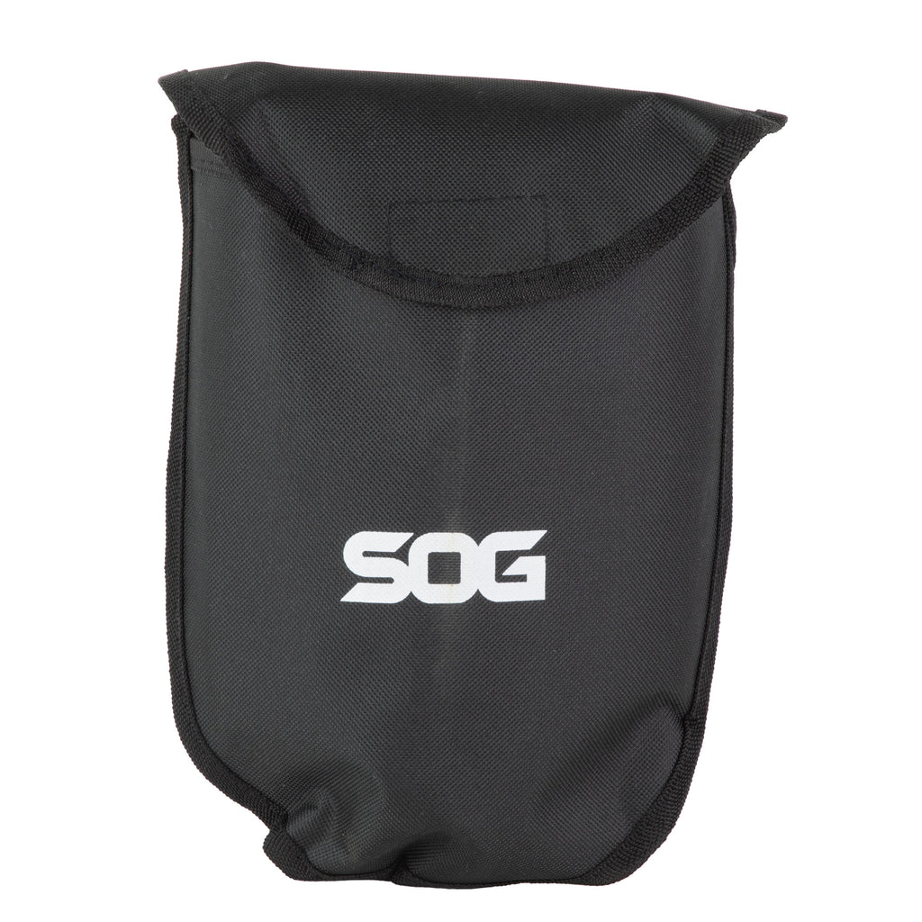 SOG XL ENTRENCHING TOOL BLK W/SHEATH