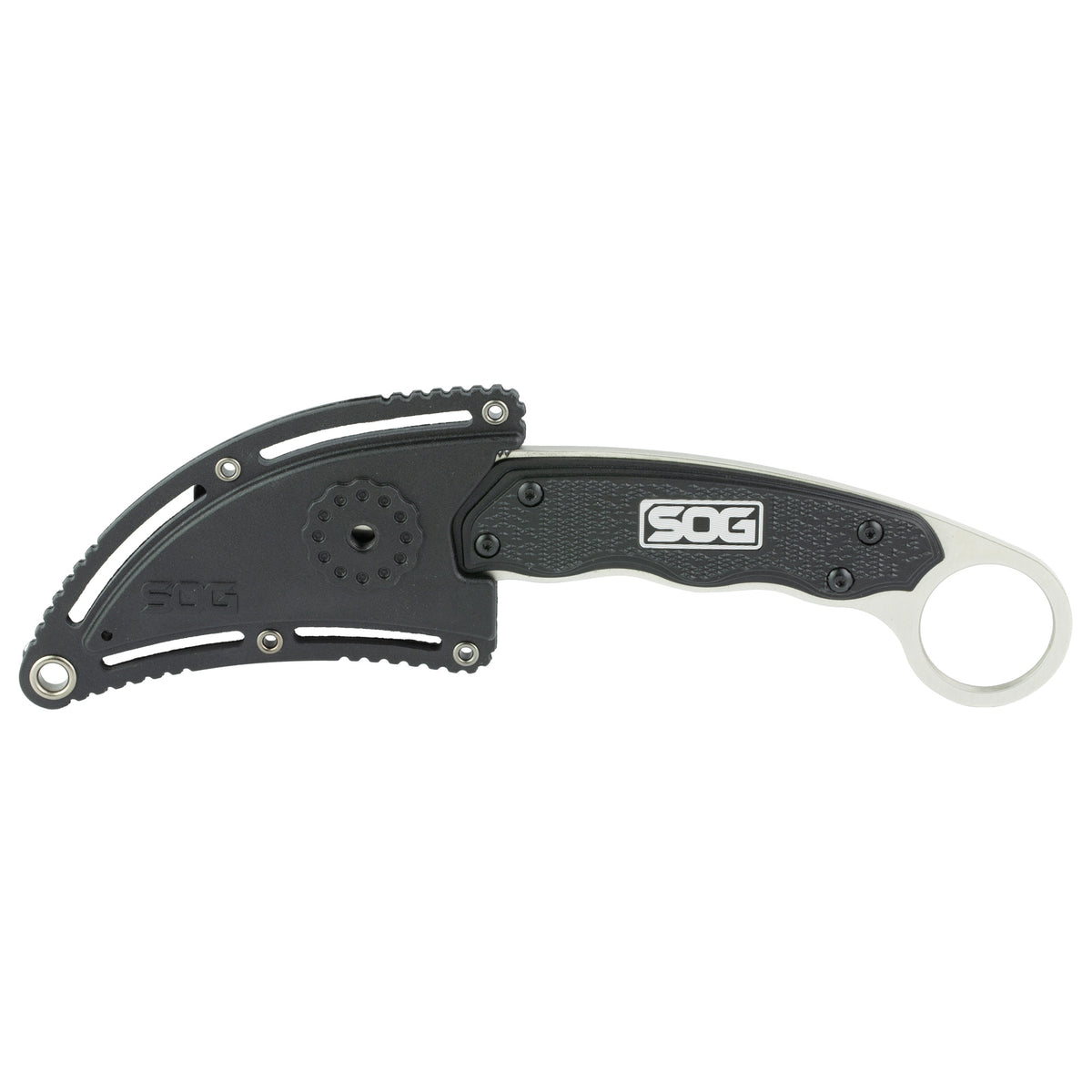 SOG GAMBIT BLACK 2.58 W/SHEATH