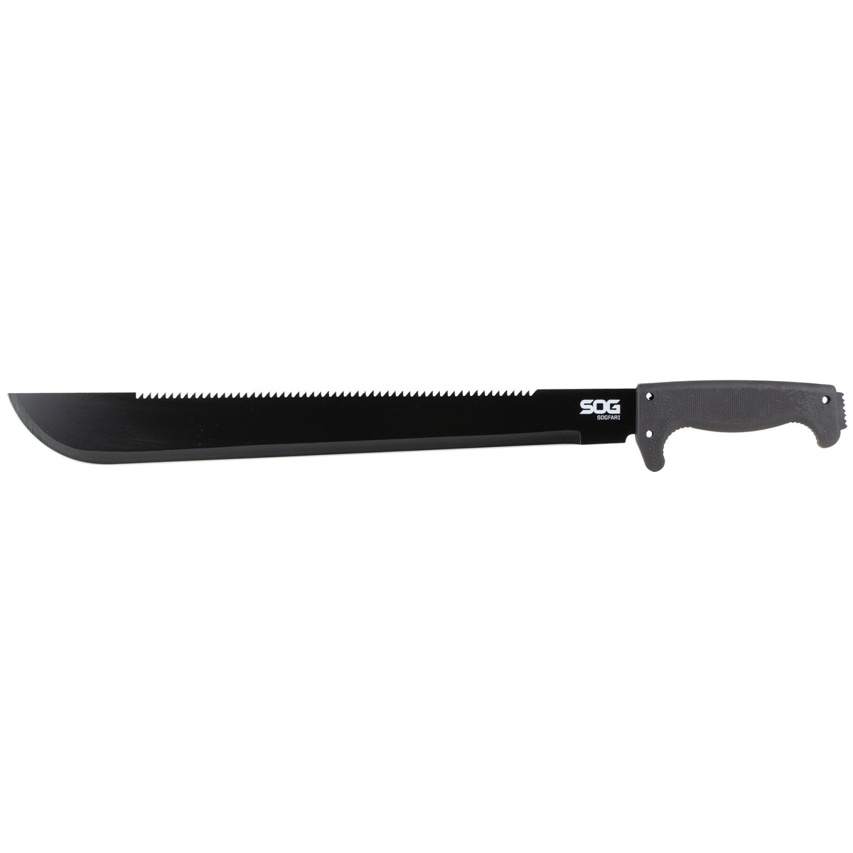 SOG SOGFARI MACHETE BLACK 18 W/STH
