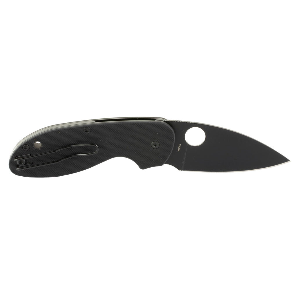 SPYDERCO EFFICIENT G-10 BLACK PLAINE