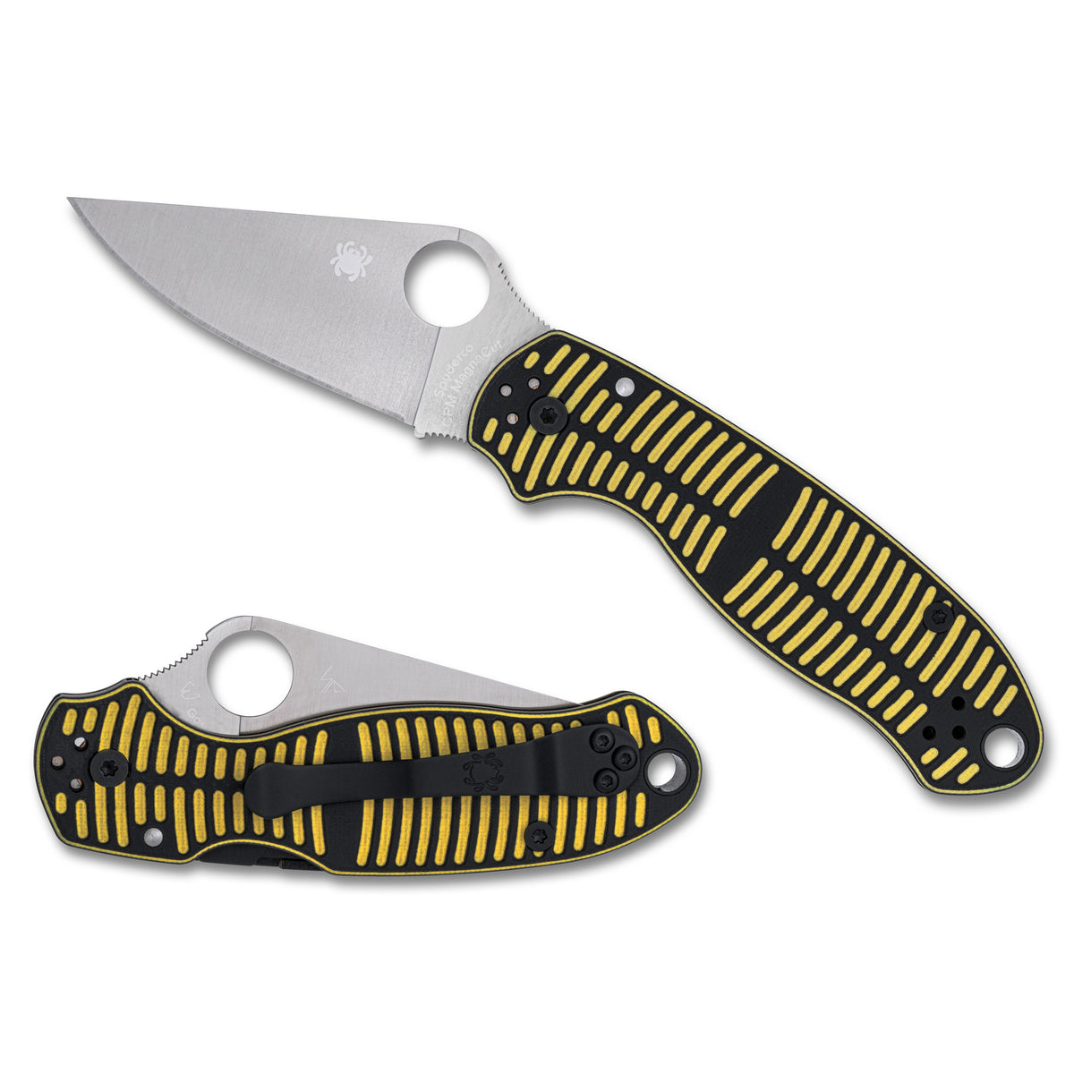 SPYDERCO PARA 3 SALT 2.93 YLW/BLK