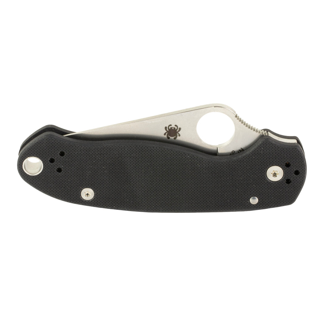 SPYDERCO PARA 3 G10 BLK PLAINEDGE
