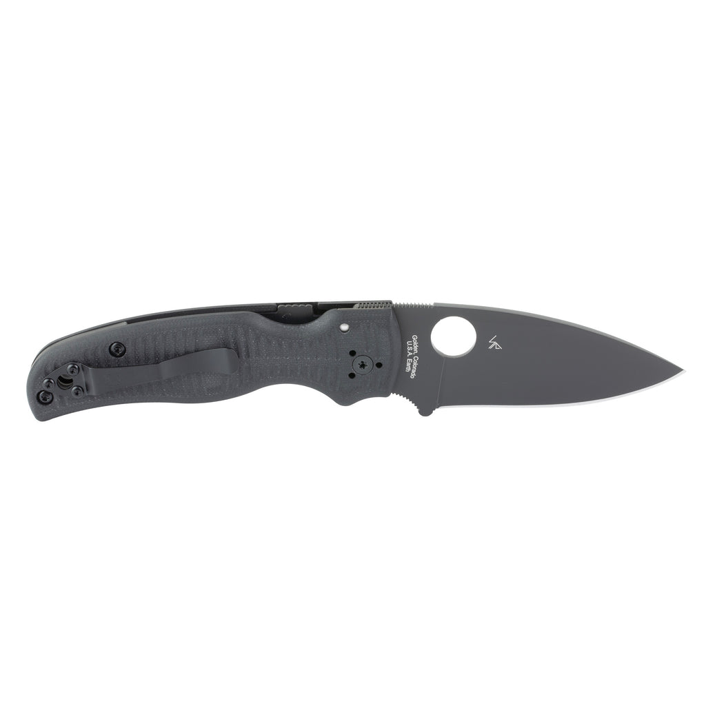 SPYDERCO SHAMAN SALT 3.58 BLK
